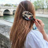 Hand-painted Eiffel Tower Great Hair Day Brush | Eco-Friendly