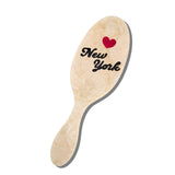 Hand-painted ❤️ New York Amazing Hair Day Brush | Eco-Friendly