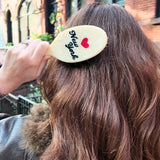 Hand-painted ❤️ New York Amazing Hair Day Brush | Eco-Friendly