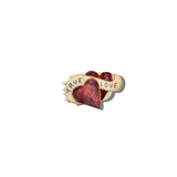 Hand-painted Mini True Love Lay down Claw Clip