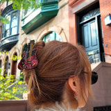 Hand-painted Electric Guitar Hair Claw Clip | Eco-Friendly