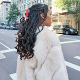 Hand-painted Memphis Car Hair Claw Clip | Eco-Friendly