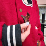 Hand-Painted Mini Dachshund Claw Hair Clip | Eco-Friendly