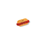 Hand-painted Hotdog Brooch Pin