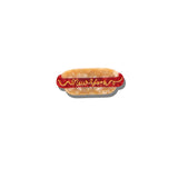 Hand-painted Hotdog Brooch Pin