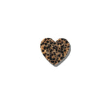 Hand-painted Heart Brooch Pin