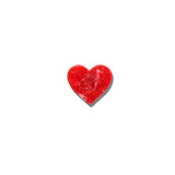 Hand-painted Heart Brooch Pin