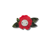 Hand-painted Rose Brooch Pin