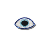 Hand-painted Evil Eye Brooch Pin