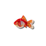 Hand-painted Goldfish Brooch Pin