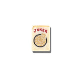 Hand-painted Mahjong Brooch Pin