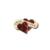 Hand-painted True Love Brooch Pin
