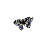 Hand-painted Swallowtail Brooch Pin