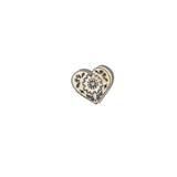 Hand-Painted Mini Paisley Heart Claw Hair Clip | Eco-Friendly