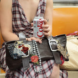 Hand-painted True Love Bag Charm + Keychain | Eco-Friendly