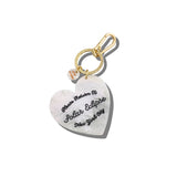 Hand-painted Return to Solar Eclipse Bag Charm + Keychain | Eco-Friendly