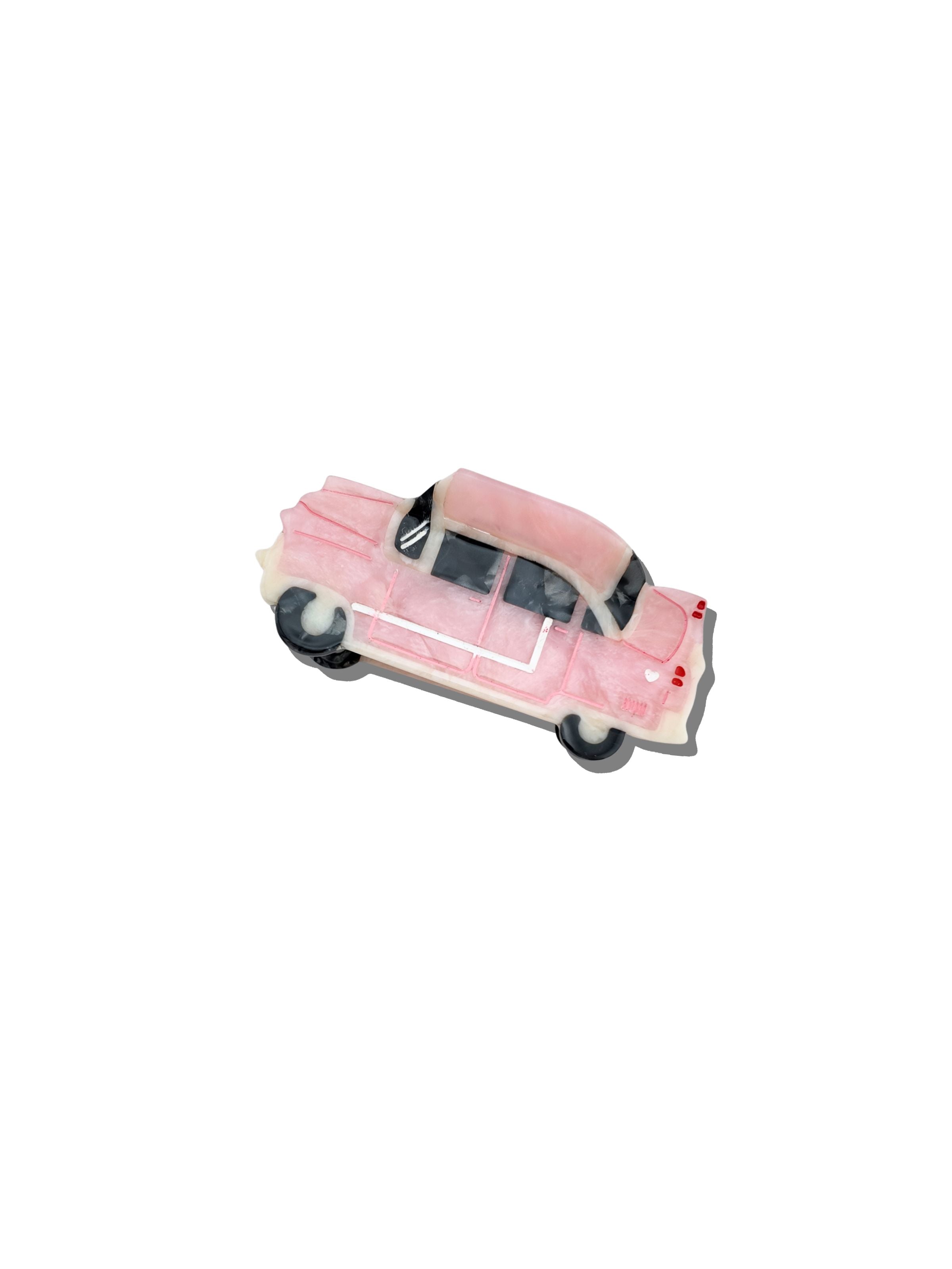 Hand-painted Vintage Car Hair Claw Clip | Eco-Friendly