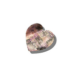 Handmade Snakeskin Heart Acetate Claw Hair Clip | Eco-Friendly