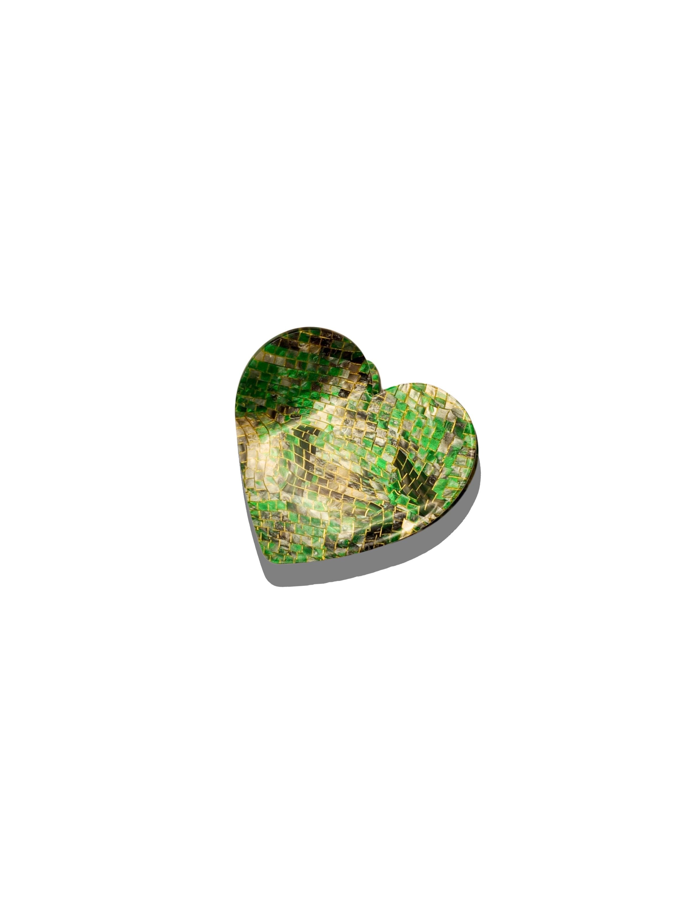 Handmade Snakeskin Heart Acetate Claw Hair Clip | Eco-Friendly