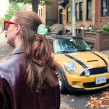 Handmade Snakeskin Heart Acetate Claw Hair Clip | Eco-Friendly