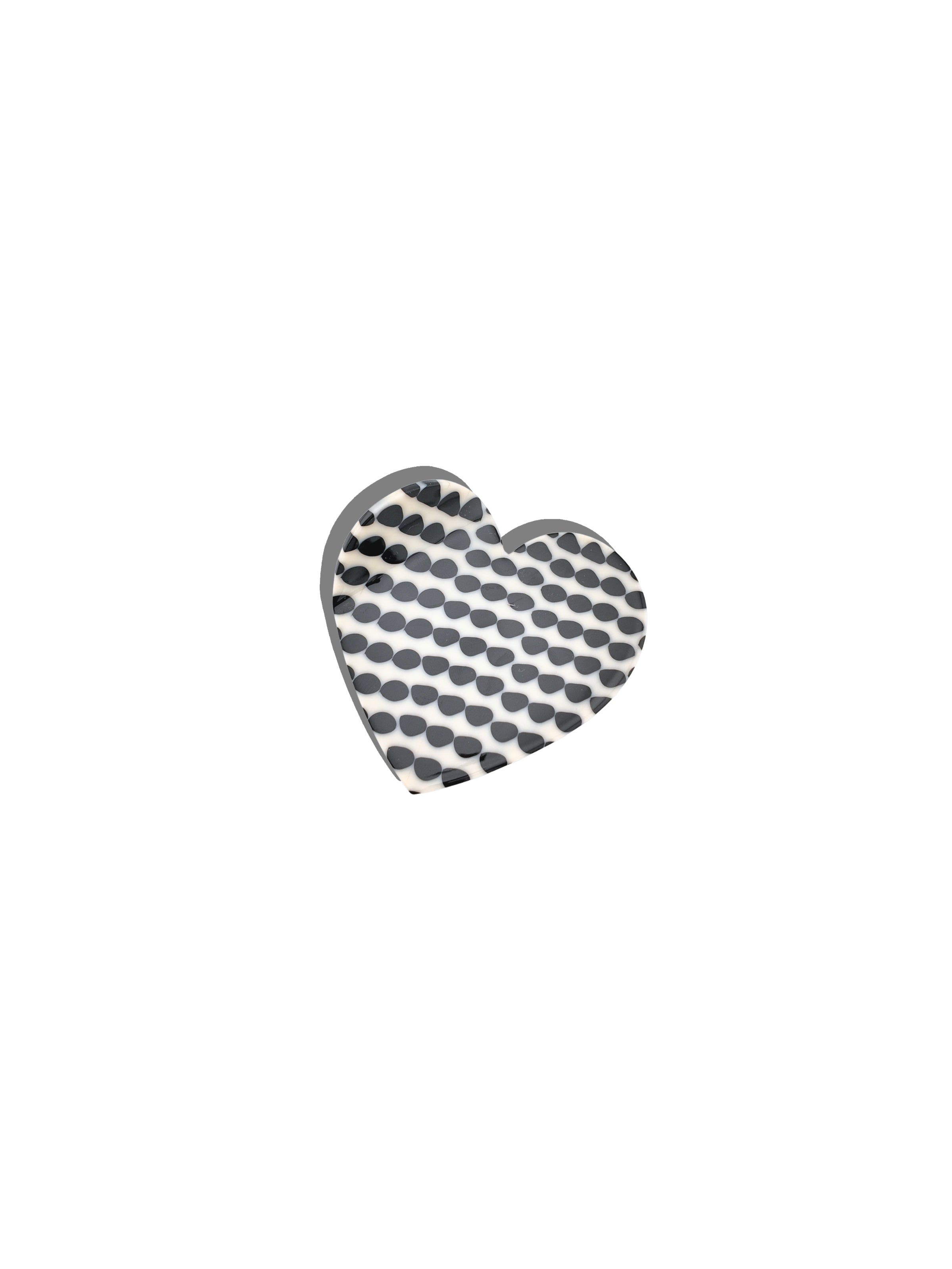 Handmade Heart Hair Claw Clip - Limited Edition