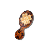 Hand-painted Lucky Clover Handbag Hero Brush | Eco-Friendly