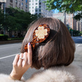 Hand-painted Lucky Clover Handbag Hero Brush | Eco-Friendly