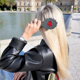 Hand-painted Polka Dot Heart Handbag Hero Brush | Eco-Friendly
