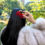 Hand-painted True Love Pocket Comb