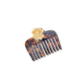 Hand-painted Lucky Clover Pocket Comb
