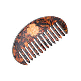 Hand-painted Lucky Clover Gua Sha Treatment Hair Comb | Eco-Friendly