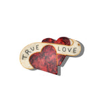 Hand-painted True Love Compact Mirror | Eco-Friendly