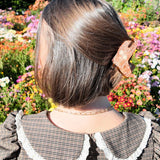 Hand-painted Daisy Cowboy Boot Claw Hair Clip | Eco-Friendly