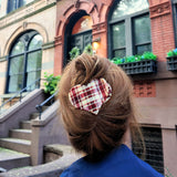 Hand-painted Heart Lay Down Hair Claw Clip - Limited Edition