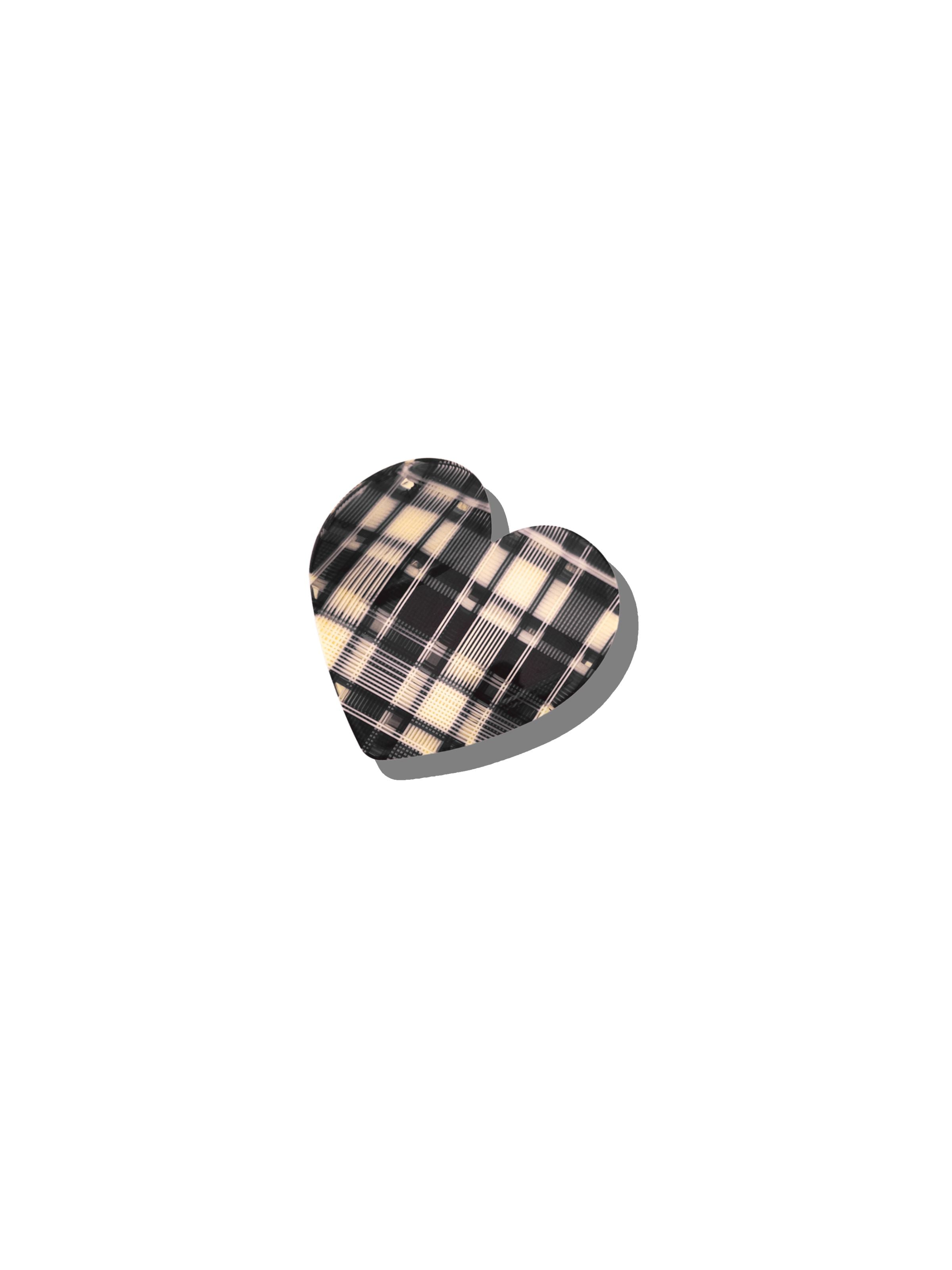 Handmade Heart Hair Claw Clip - Limited Edition