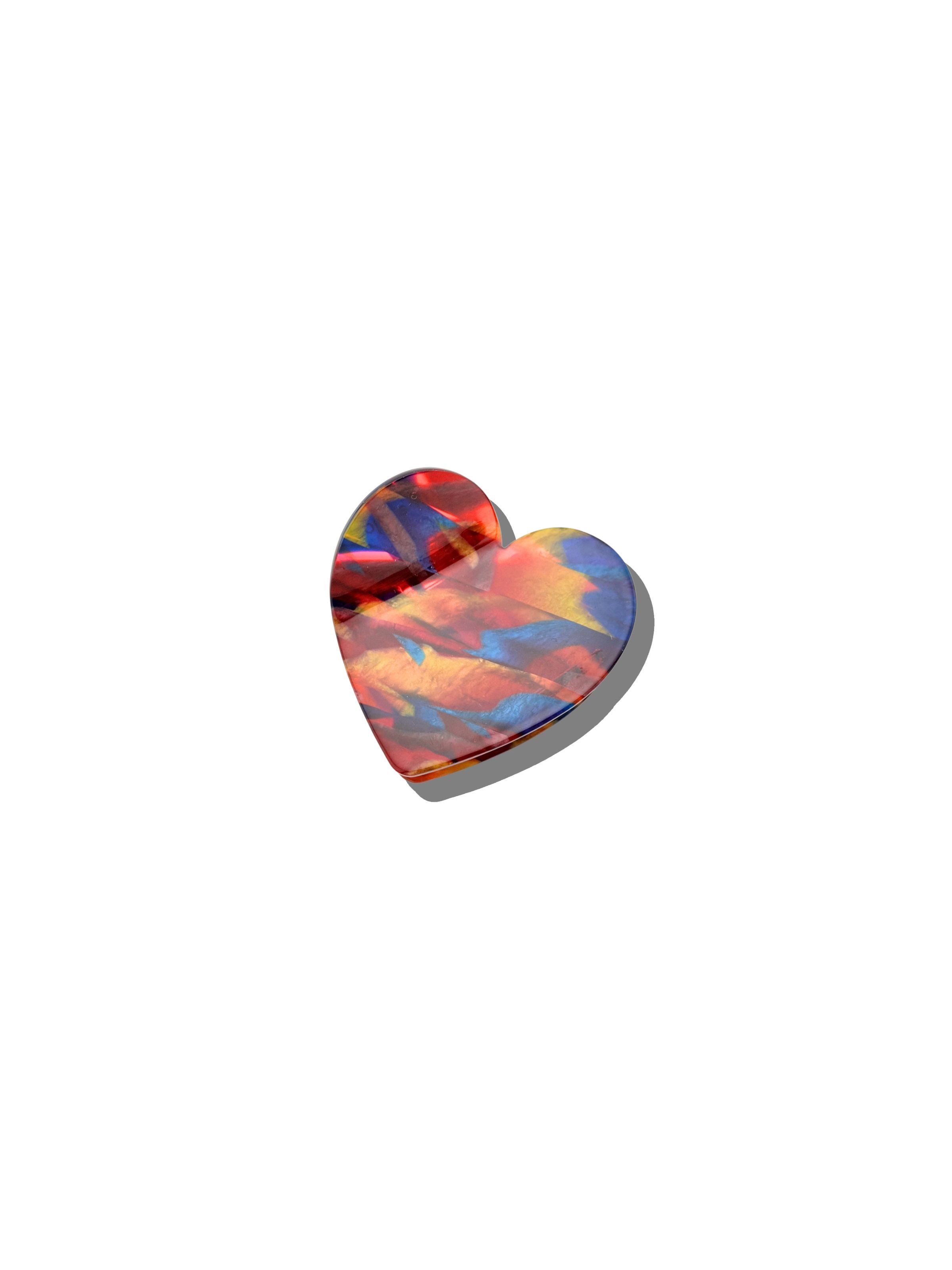 Handmade Heart Hair Claw Clip - Limited Edition