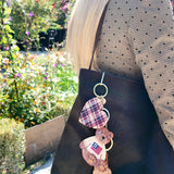 Handmade Heart Bag Charm + Keychain - Limited Edition