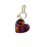 Handmade Heart Bag Charm + Keychain - Limited Edition