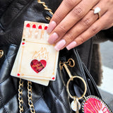 Hand-painted Matchbox Compact Mirror | Eco-Friendly