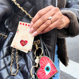 Hand-painted Matchbox Compact Mirror | Eco-Friendly