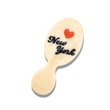 Hand-painted ❤️  New York Handbag Hero Brush | Eco-Friendly