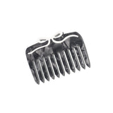 Hand-painted French Bow Pocket Comb | Eco-Friendly
