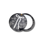 Hand-painted French Bow Compact Mirror | Eco-Friendly