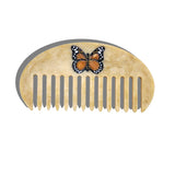 Hand-painted Monarch Butterfly Gua Sha Treatment Comb| Eco-Friendly