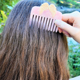 Hand-painted Angel Wings Pocket Comb | Eco-Friendly