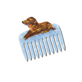 Hand-painted Dachshund Pocket Comb