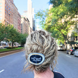 Hand-Painted New York Run Club Lay Down Claw Clip