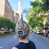 Hand-Painted New York Run Club Lay Down Claw Clip