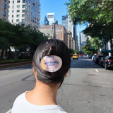 Hand-Painted West Village Pilates Club Lay Down Claw Clip