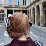 Hand-painted Lucky Cassette Claw Hair Clip | Eco-Friendly